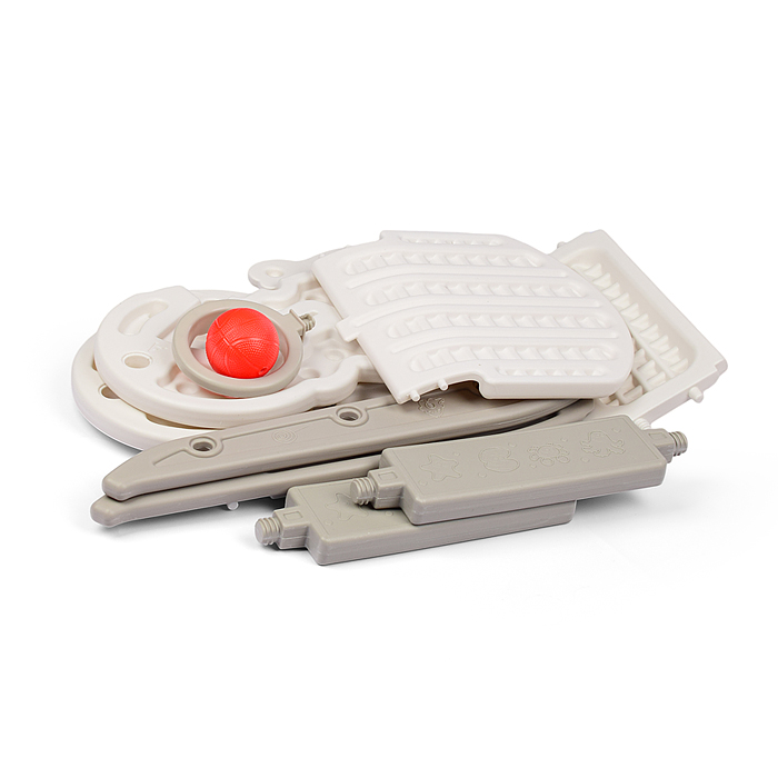 Горка детская UT0108 "Астронавт" (цвет белый)