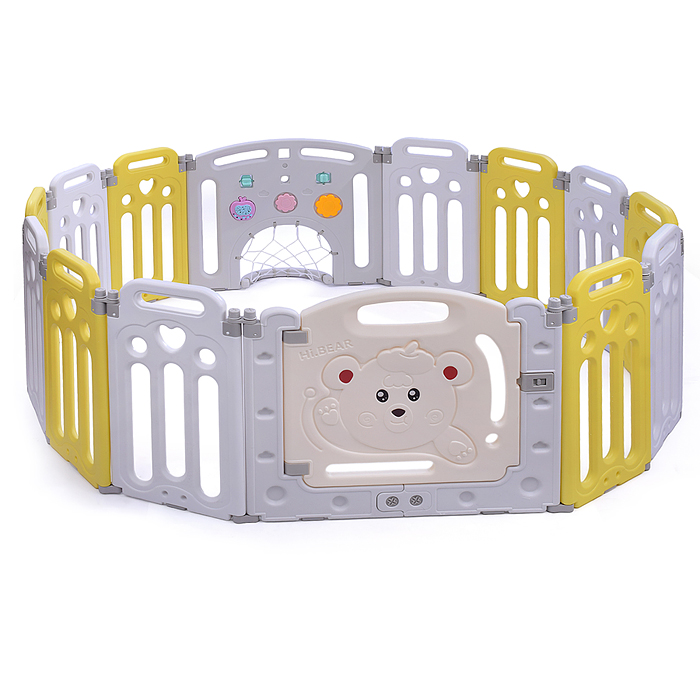 Манеж складной детский UT0142 "Мишка"