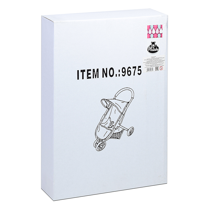 Фото к товару Коляска для кукол 9675 металлическая, складная, 3-х колесная, с козырьком Коляска для кукол 9675 металлическая, складная, 3-х колесная, с козырьком