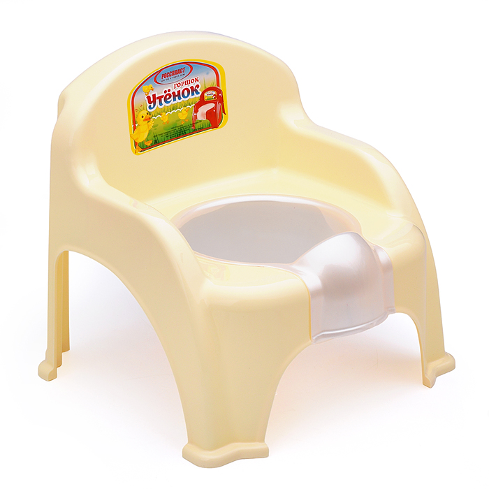 Горшок детский "Утенок" без крышки (микс-коробка) 
