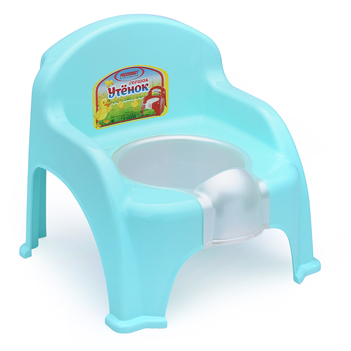 Горшок детский "Утенок" без крышки (микс-коробка) 