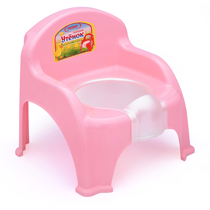 Горшок детский "Утенок" без крышки (микс-коробка) 
