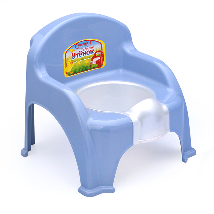 Горшок детский "Утенок" без крышки (микс-коробка) 