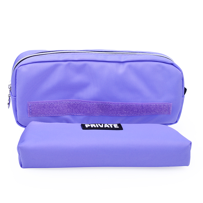 Фото к товару Пенал "Private" 21x9x4 см, прямоугольный для 60 предметов, текстильный, на молнии, внешний Пенал "Private" 21x9x4 см, прямоугольный для 60 предметов, текстильный, на молнии, внешний