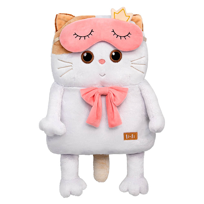 Кошка Ли-Ли-подушка в маске для сна Кошка Ли-Ли-подушка в маске для сна