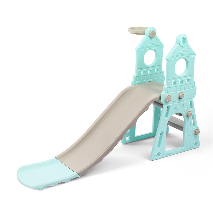 Горка детская UT0114 "Башня" (цвет мятный)