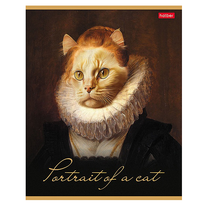 Тетрадь 96л клетка "Котошедевры"