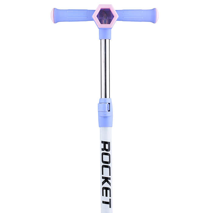 Самокат 3-х колесный ROCKET, фиолетовый