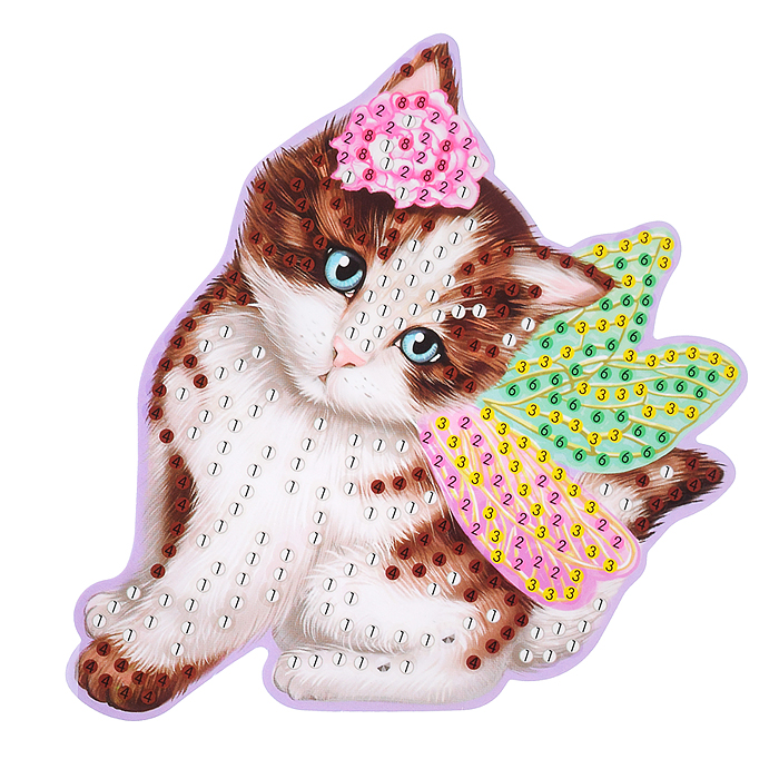 Алмазная мозаика фигурная "Животные" серия супер модель 