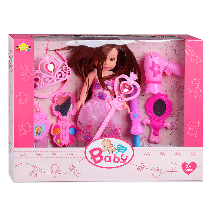 Кукла Маша 12088-52 (с аксессуарами стилиста) в коробке