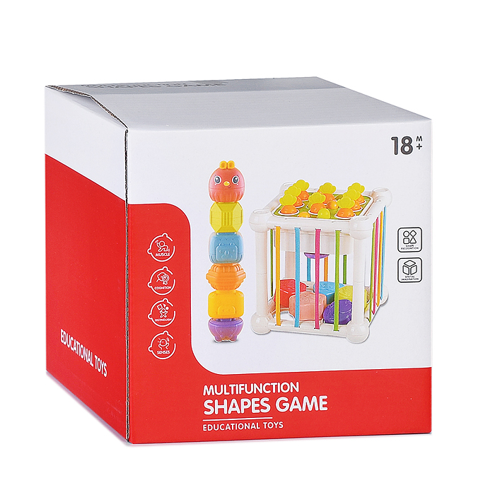 Фото к товару Сортер YL1303D "Shapes game" в коробке Сортер YL1303D "Shapes game" в коробке