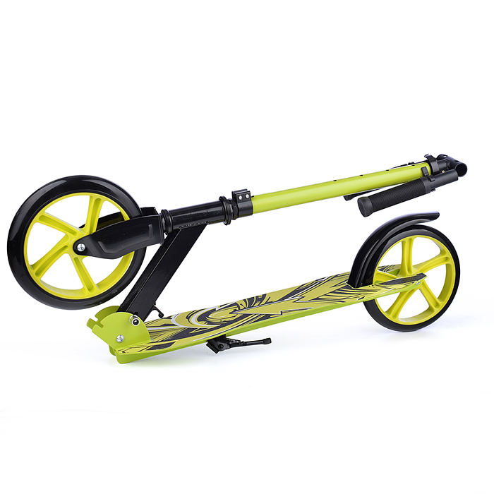 Самокат U037840Y 2-х кол., зеленый, PU/ 200 мм, ABEC 7, в коробке