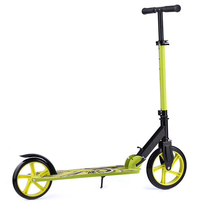 Самокат U037840Y 2-х кол., зеленый, PU/ 200 мм, ABEC 7, в коробке
