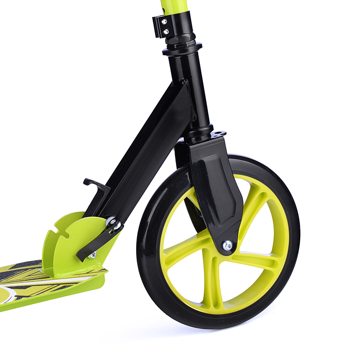 Самокат U037840Y 2-х кол., зеленый, PU/ 200 мм, ABEC 7, в коробке