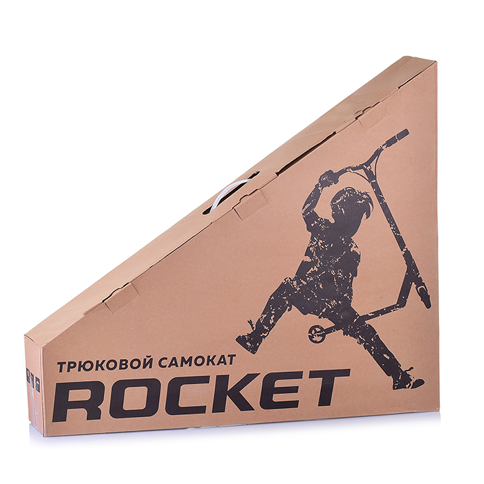 Фото к товару Самокат трюковый ROCKET,колеса PU/пластик 100 мм,ABEC 7 Самокат трюковый ROCKET,колеса PU/пластик 100 мм,ABEC 7