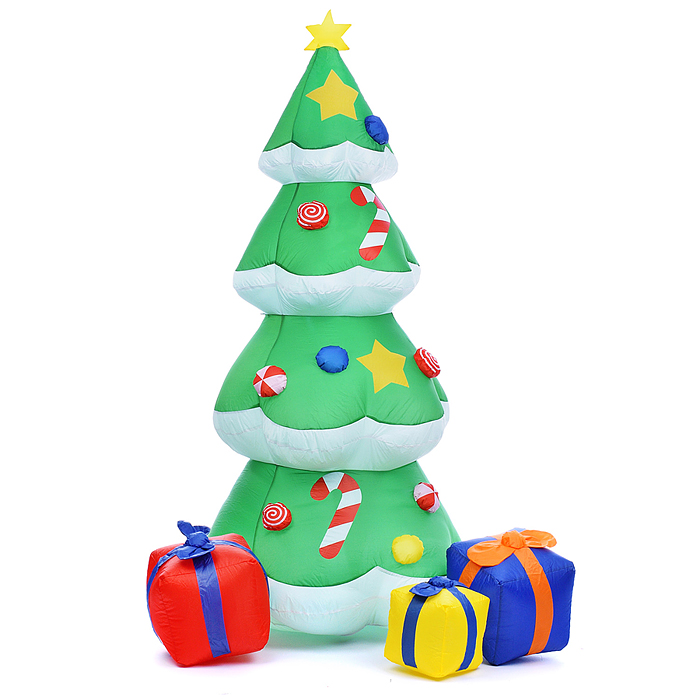 Елочка S1772 надувная, со встроенным вентилятором (190см)