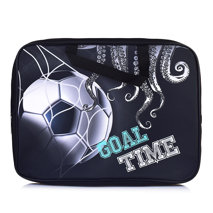Папка-сумка "Goal time" А4, боковина 75 мм. 
