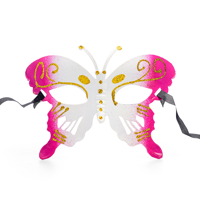 Фото к товару Маска карнавальная S2123 "Бабочка" (цвет в ассортименте) Маска карнавальная S2123 "Бабочка" (цвет в ассортименте)