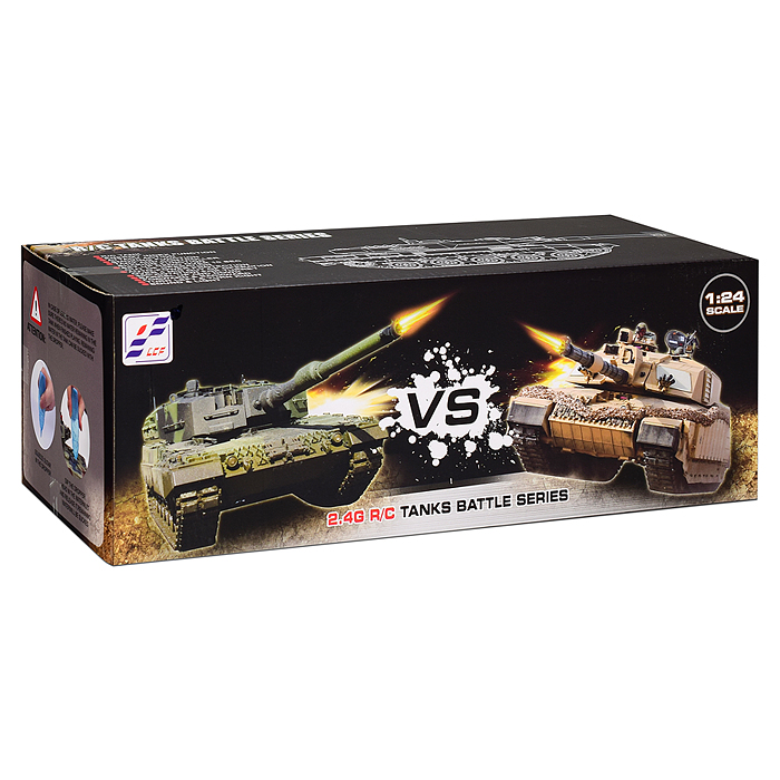 Танк 778-7 "Прорыв" р/у, 27MHz, в коробке