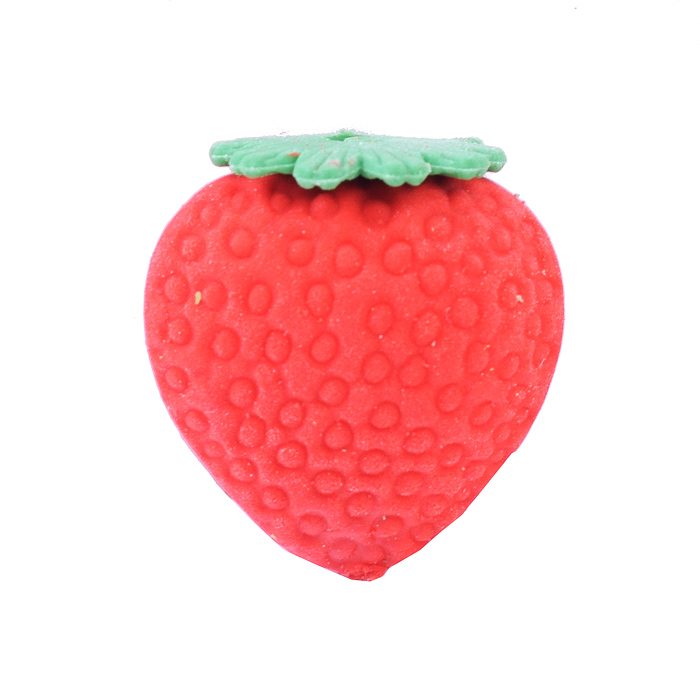 Фото к товару Ластик "Клубничка" термопласт, резина, можно использовать как счетный материал Ластик "Клубничка" термопласт, резина, можно использовать как счетный материал