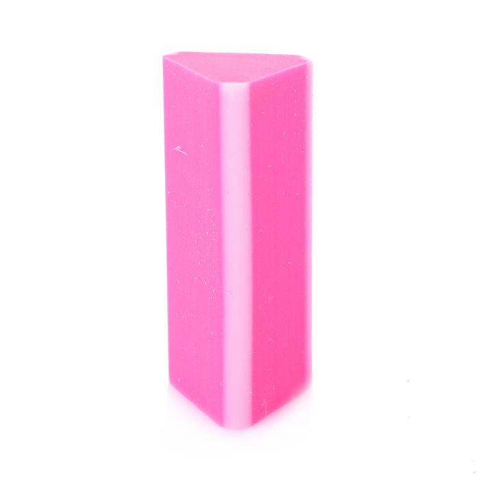 Ластик  треугольный термопластичная резина цвета  неон ассорти