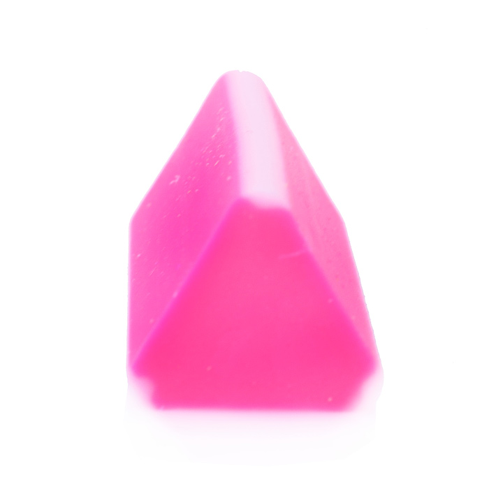 Ластик  треугольный термопластичная резина цвета  неон ассорти