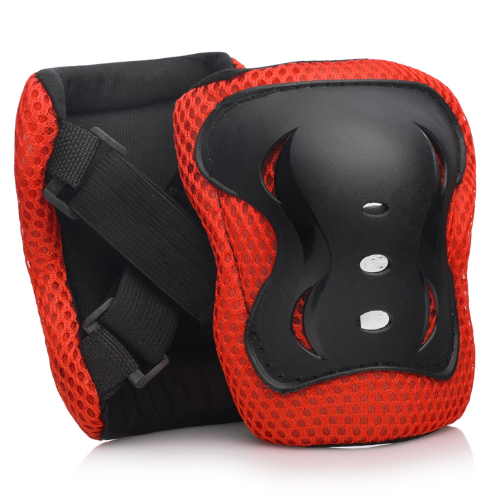 Набор защиты для катания U026162Y (цвет красно/черный)