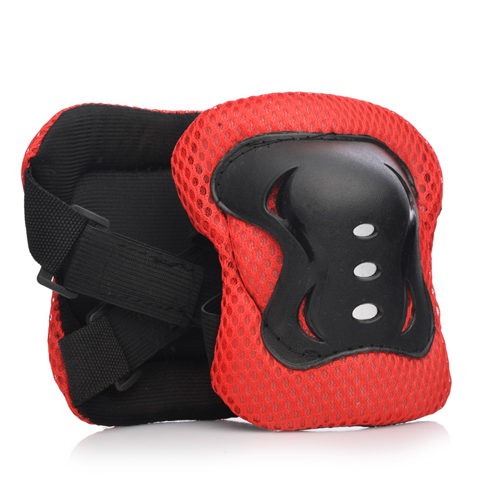 Набор защиты для катания U026162Y (цвет красно/черный)
