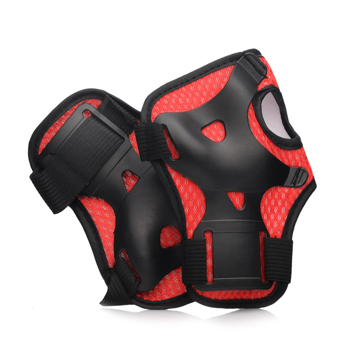 Набор защиты для катания U026162Y (цвет красно/черный)