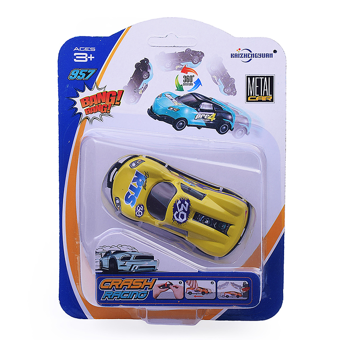 Машина KZ957-114A "Супер граффити-2", металл, перевертыш, на листе