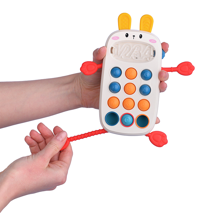 Развивающая игрушка 688-66 "Зайчик" в коробке