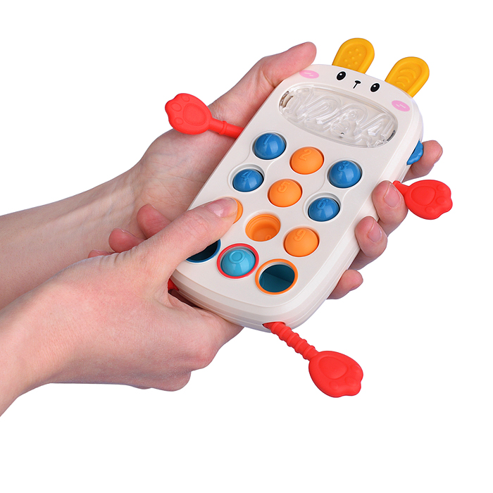 Развивающая игрушка 688-66 "Зайчик" в коробке