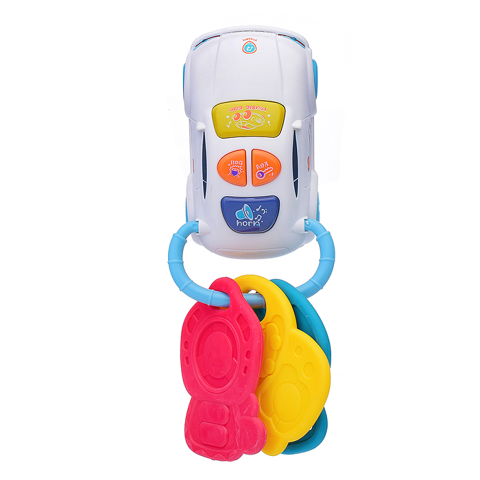 Погремушка - грызунок Y0068-1 "Машинка" в коробке