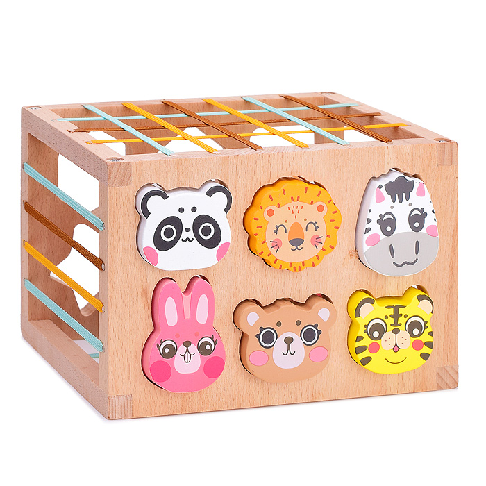 Фото к товару Сортер D1467 "Фигуры и Животные" в коробке Сортер D1467 "Фигуры и Животные" в коробке