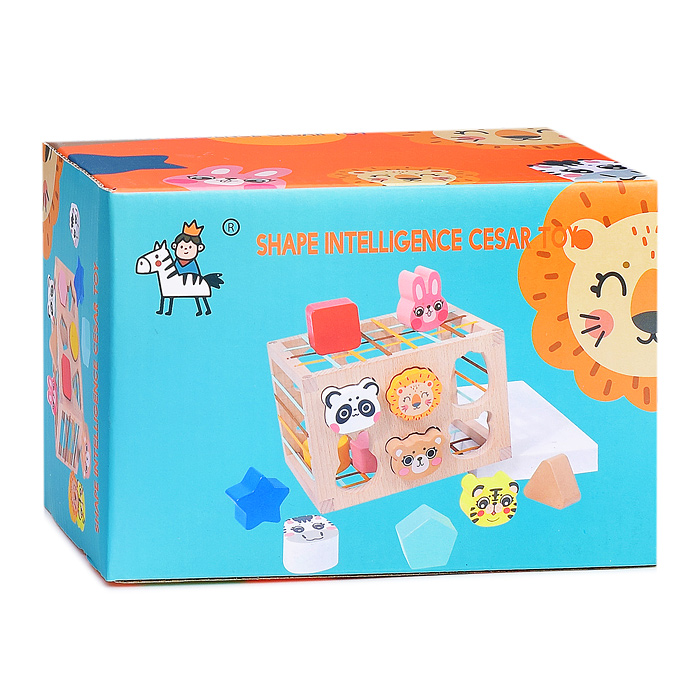 Фото к товару Сортер D1467 "Фигуры и Животные" в коробке Сортер D1467 "Фигуры и Животные" в коробке