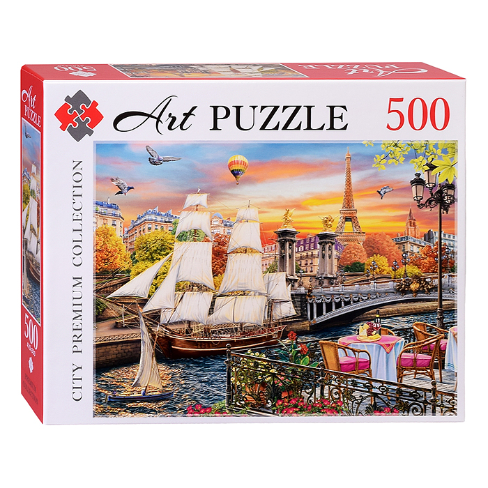 Пазлы 500 Artpuzzle "Парусник в Париже" Пазлы 500 Artpuzzle "Парусник в Париже"