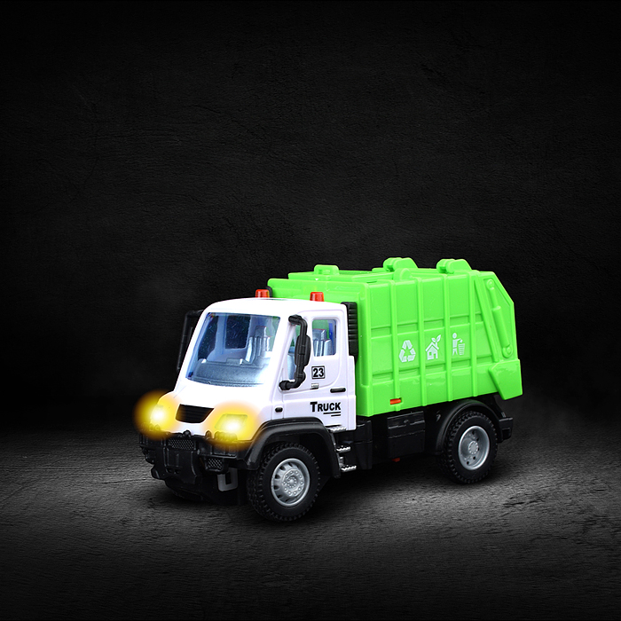 Машина BT0007-3 "Спецтехника: Мусоровоз" р/у, в коробке