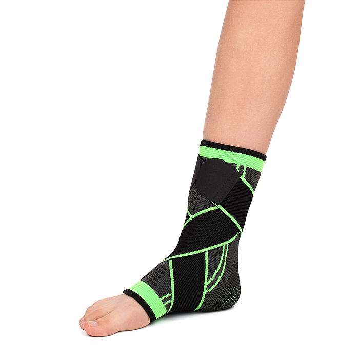 Фото к товару Бандаж 33-0003 спортивный на голеностоп Бандаж 33-0003 спортивный на голеностоп