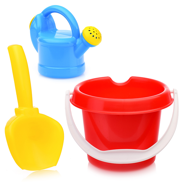 Фото к товару Песочный набор в сетке "Пупсик" (совок, лейка 0,2л., ведро 0,85л.) Песочный набор в сетке "Пупсик" (совок, лейка 0,2л., ведро 0,85л.)