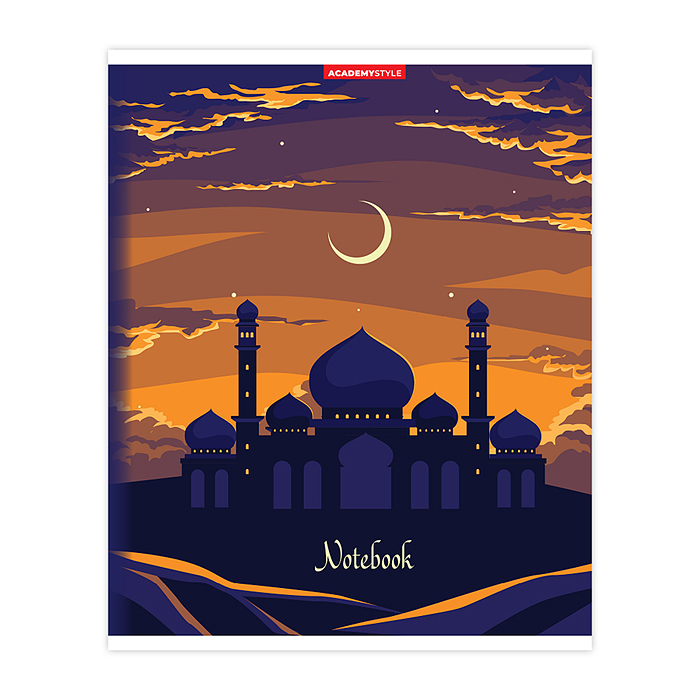 Тетрадь 96л., клетка "Мечети"А5