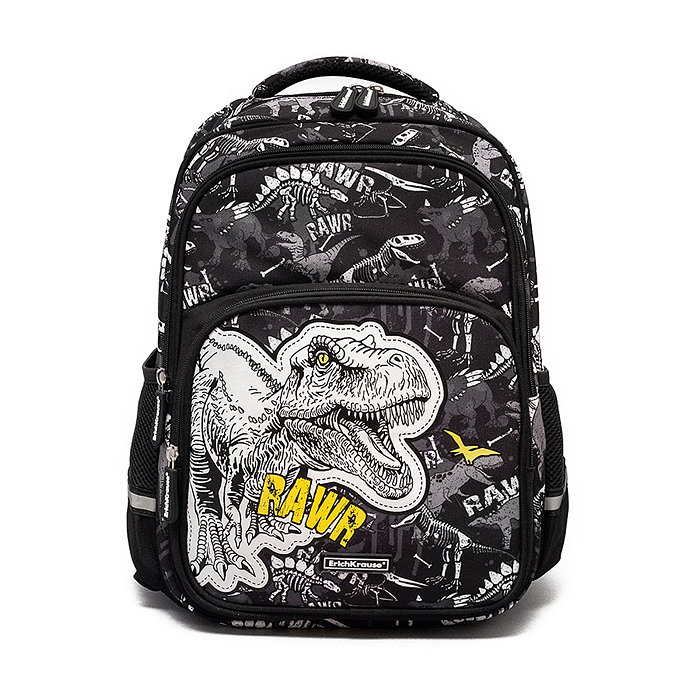 Рюкзак SchoolLine с двумя отделениями и грудной перемычкой 22L Dinosaur Park