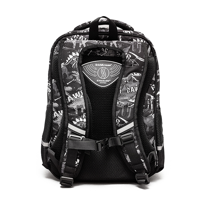 Рюкзак SchoolLine с двумя отделениями и грудной перемычкой 22L Dinosaur Park