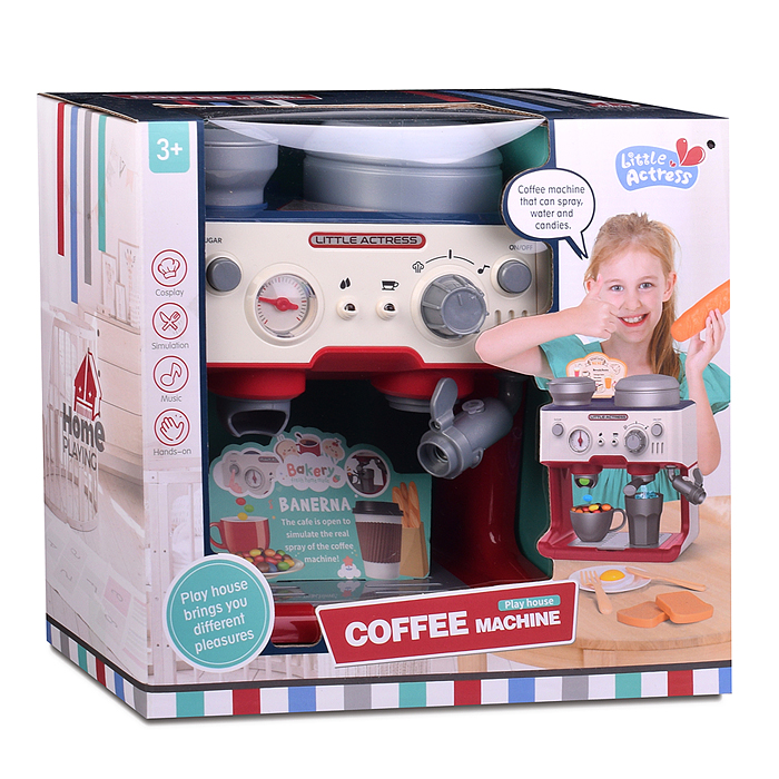 Набор бытовая техника YY6023 "Кофемашина" в коробке