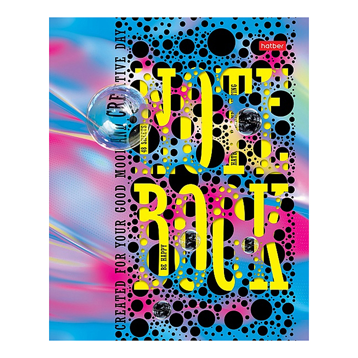 Тетрадь 48л клетка "Bubbler book"