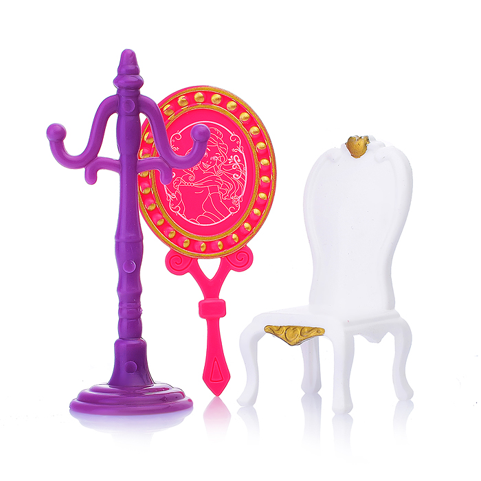 Набор KDL-02 "Замок" с куклой и мебелью, в коробке