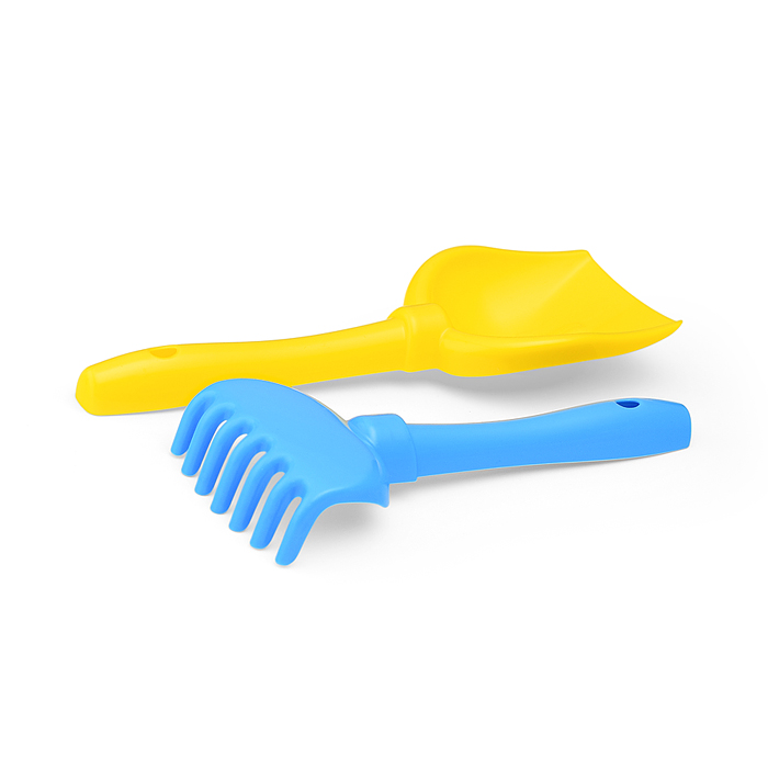 Набор Disney «Минни» №12: ведро с наклейкой, ситечко "Солнышко", лопатка №5, грабельки №5, 2 формочк