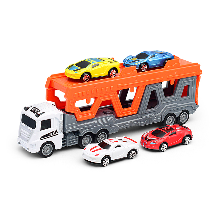 Автовоз 2023-4H "Carrier truck" в коробке