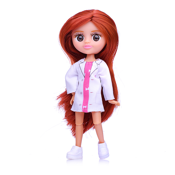 Кукла RR035 "Ветеринар" с аксессуарами, в коробке