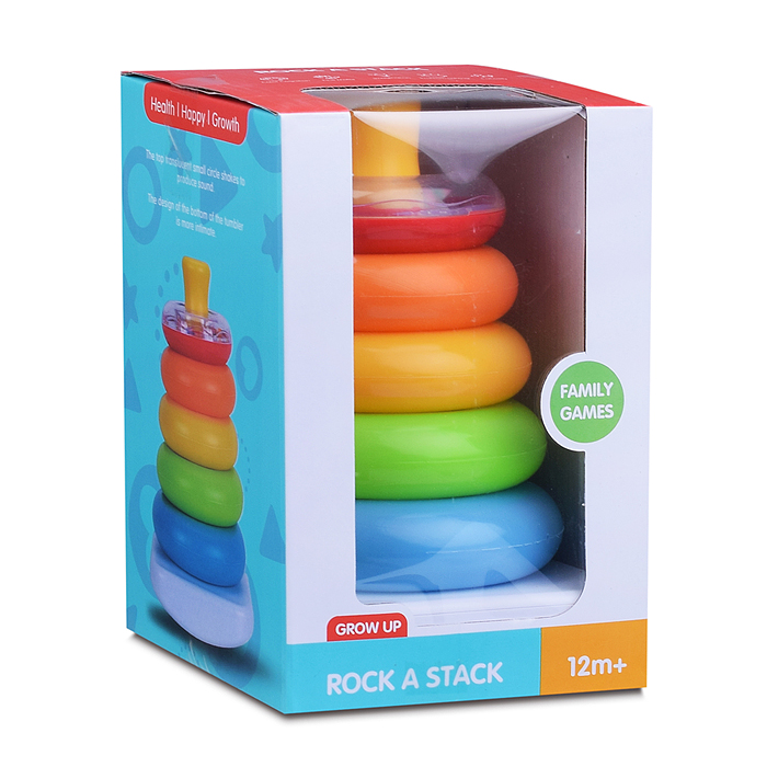 Пирамидка 10403 "Цветная фантазия" в коробке