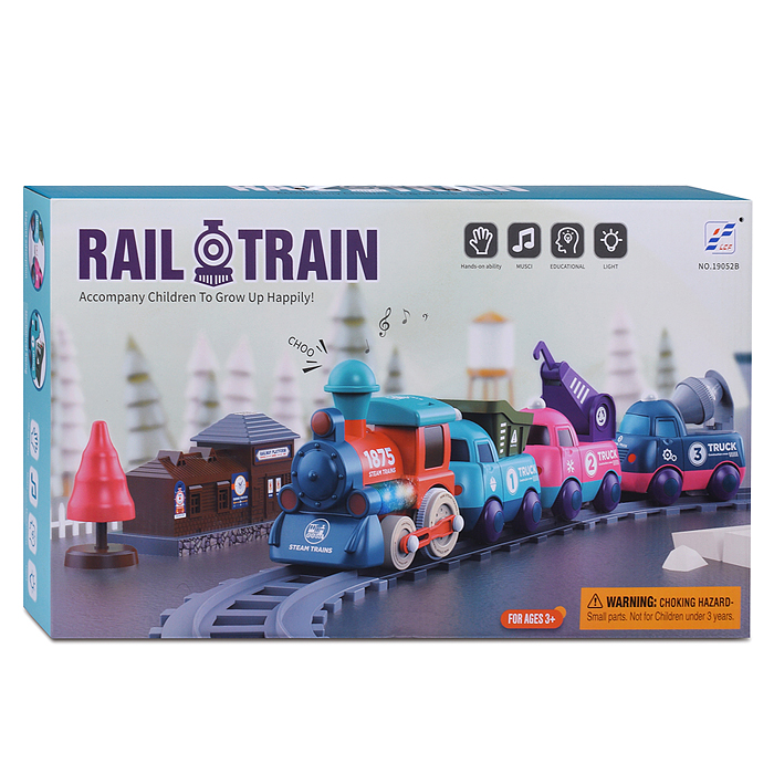 Железная дорога 19052B "Быстрый поезд" в коробке